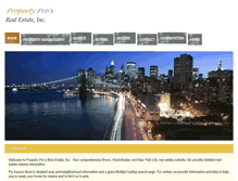 Tablet Screenshot of goprony.com